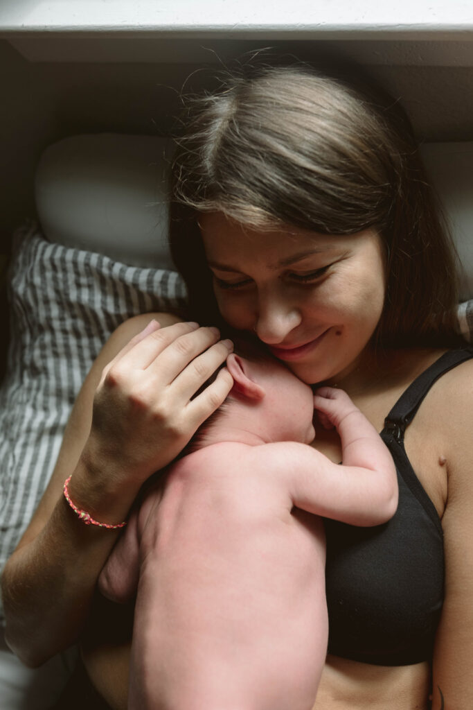 newborn at home